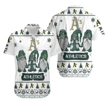 Oakland Athletics Ugly 3D Hawaiian - Adult & Kids T-Shirts, Sweatshirts & Hoodies apparel design preview 1