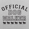 Official Dog Walker - Adult & Kids T-Shirts, Sweatshirts & Hoodies apparel design preview 1