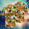 Oklahoma State Cowboys NCAA Hawaiian Midsummertime - Adult & Kids T-Shirts, Sweatshirts & Hoodies apparel design preview 1
