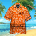 Oklahoma State Cowboys Short Sleeve Button Up - Adult & Kids T-Shirts, Sweatshirts & Hoodies apparel design preview 1