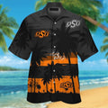 Oklahoma State Cowboys Short Sleeve Button Up - Adult & Kids T-Shirts, Sweatshirts & Hoodies apparel design preview 1