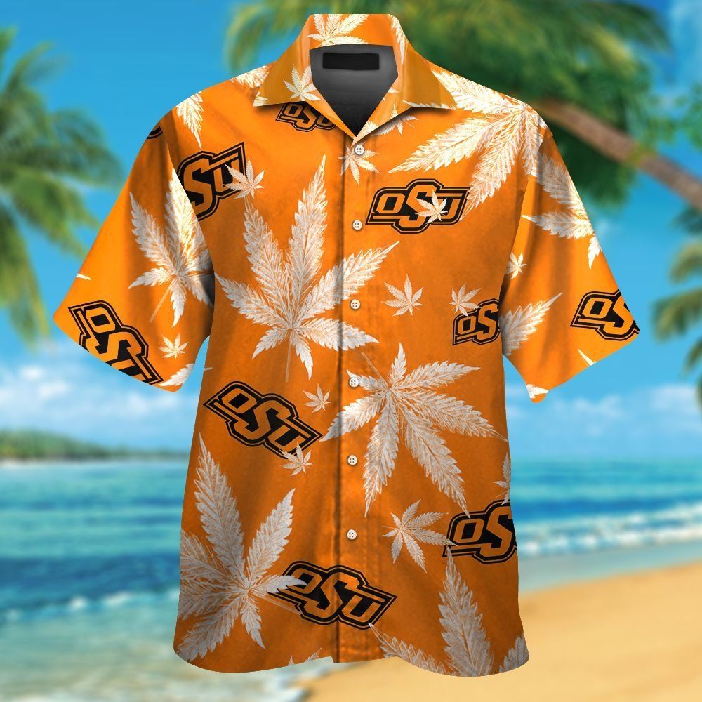 Oklahoma State Cowboys Short Sleeve Button Up - Adult & Kids T-Shirts, Sweatshirts & Hoodies apparel design preview 1