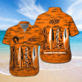 Oklahoma State Cowboys Short Sleeve Button Up - Adult & Kids T-Shirts, Sweatshirts & Hoodies apparel design preview 1