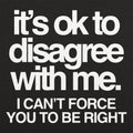 Ok To Disagree - Adult & Kids T-Shirts, Sweatshirts & Hoodies apparel design preview 1