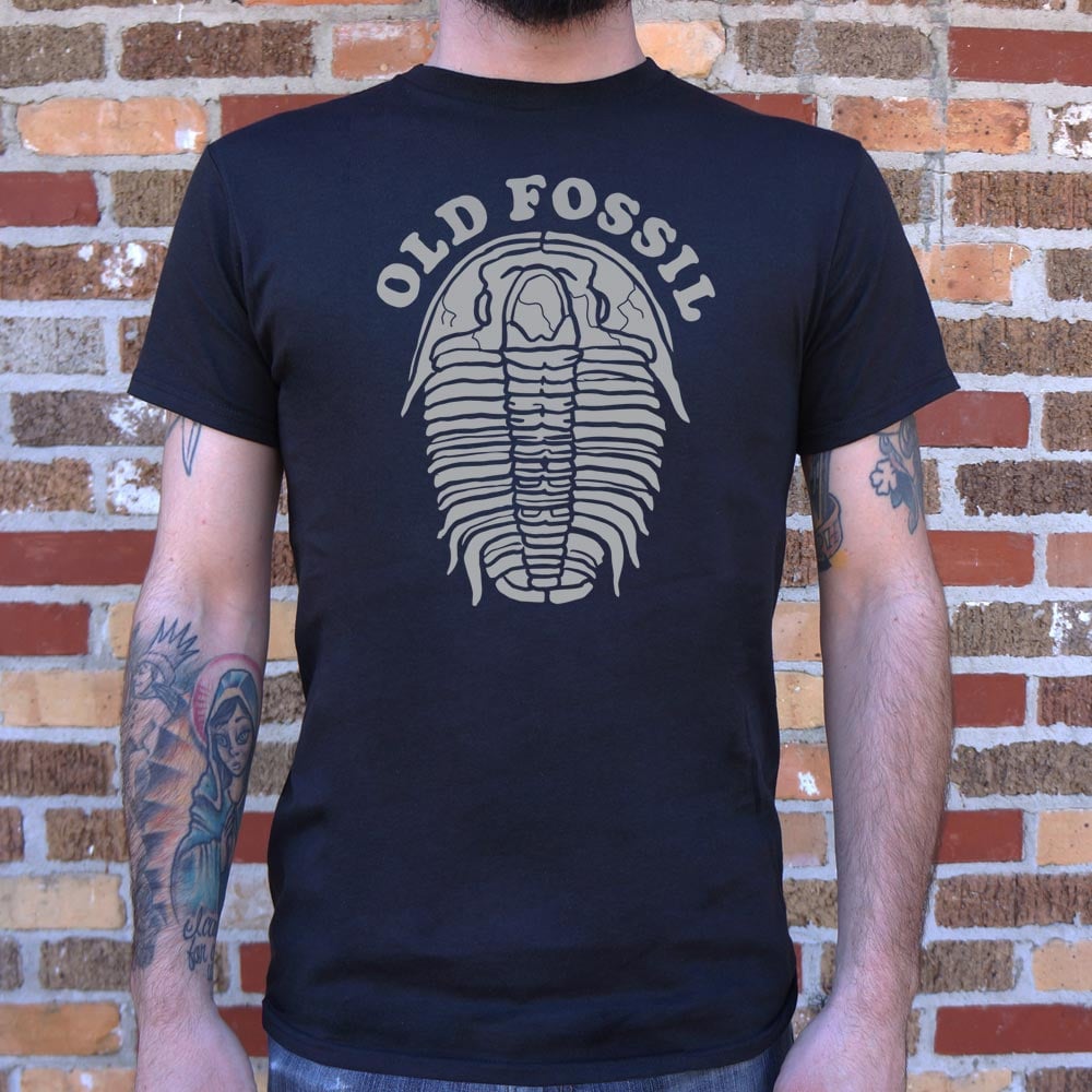Old Fossil - Adult & Kids T-Shirts, Sweatshirts & Hoodies apparel design preview 1