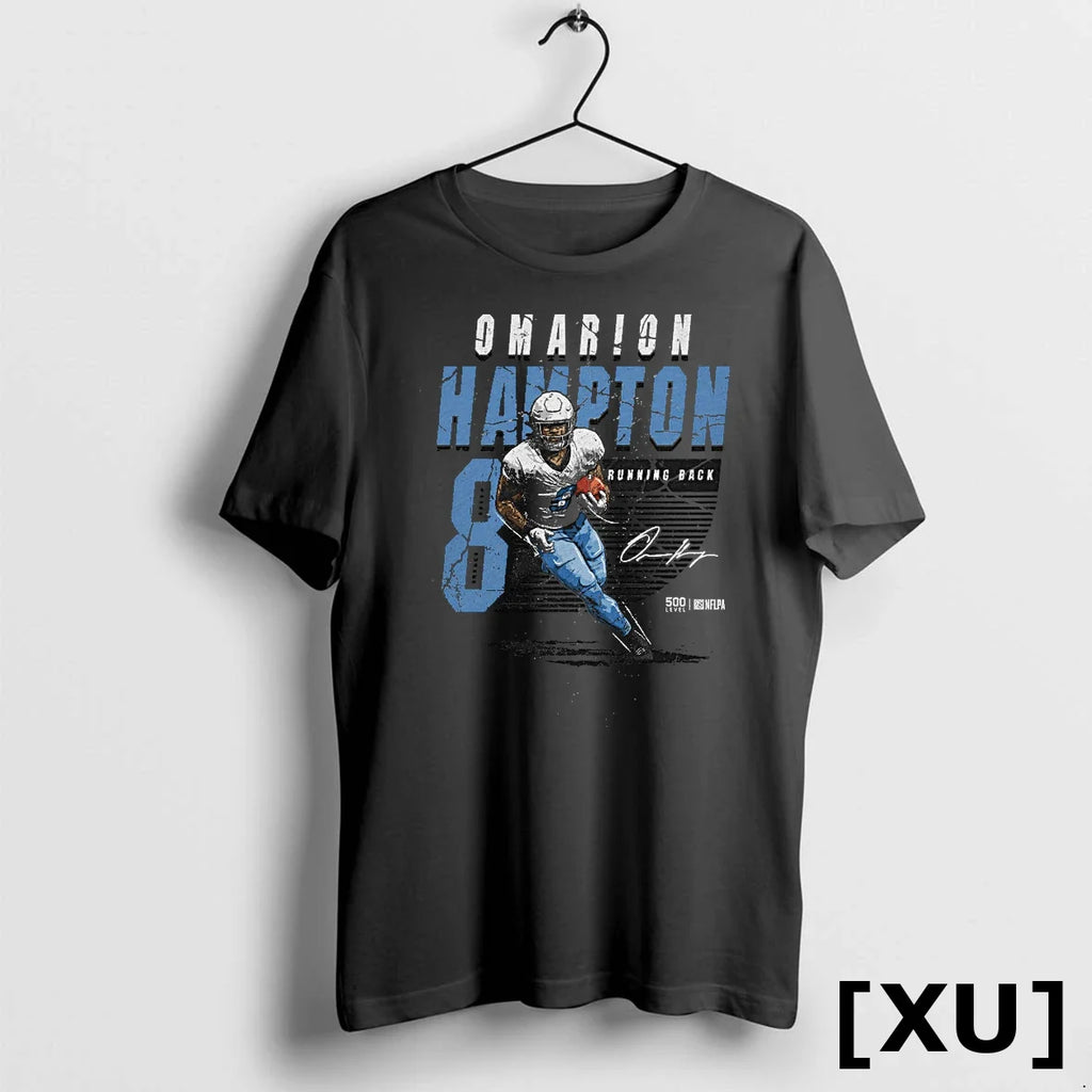 Omarion Hampton Los Angeles Football 02 Sweater - Adult & Kids T-Shirts, Sweatshirts & Hoodies apparel design preview 1