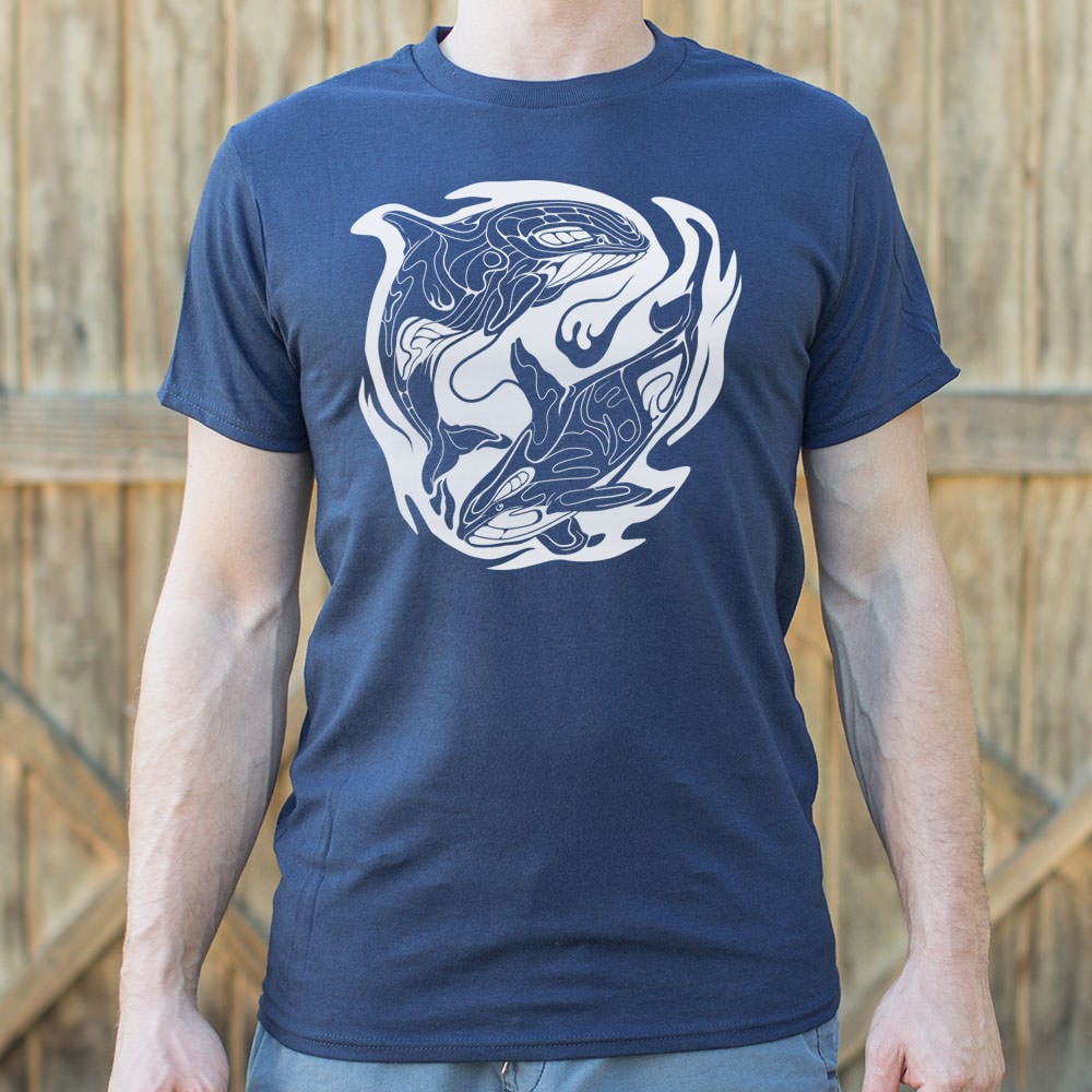 Orca Storm - Adult & Kids T-Shirts, Sweatshirts & Hoodies apparel design preview 1
