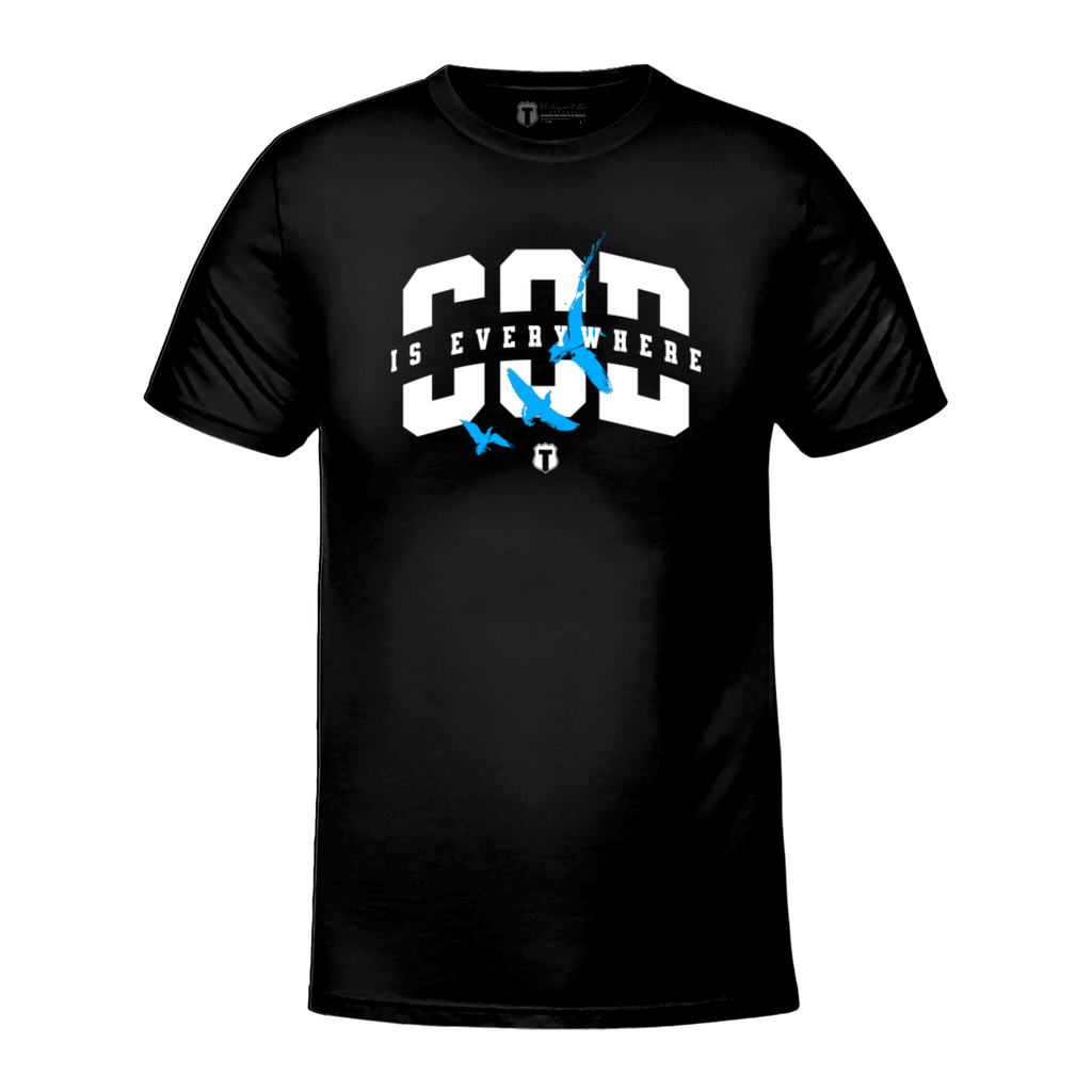 God Is Everywhere - Adult & Kids T-Shirts, Sweatshirts & Hoodies apparel design preview 1
