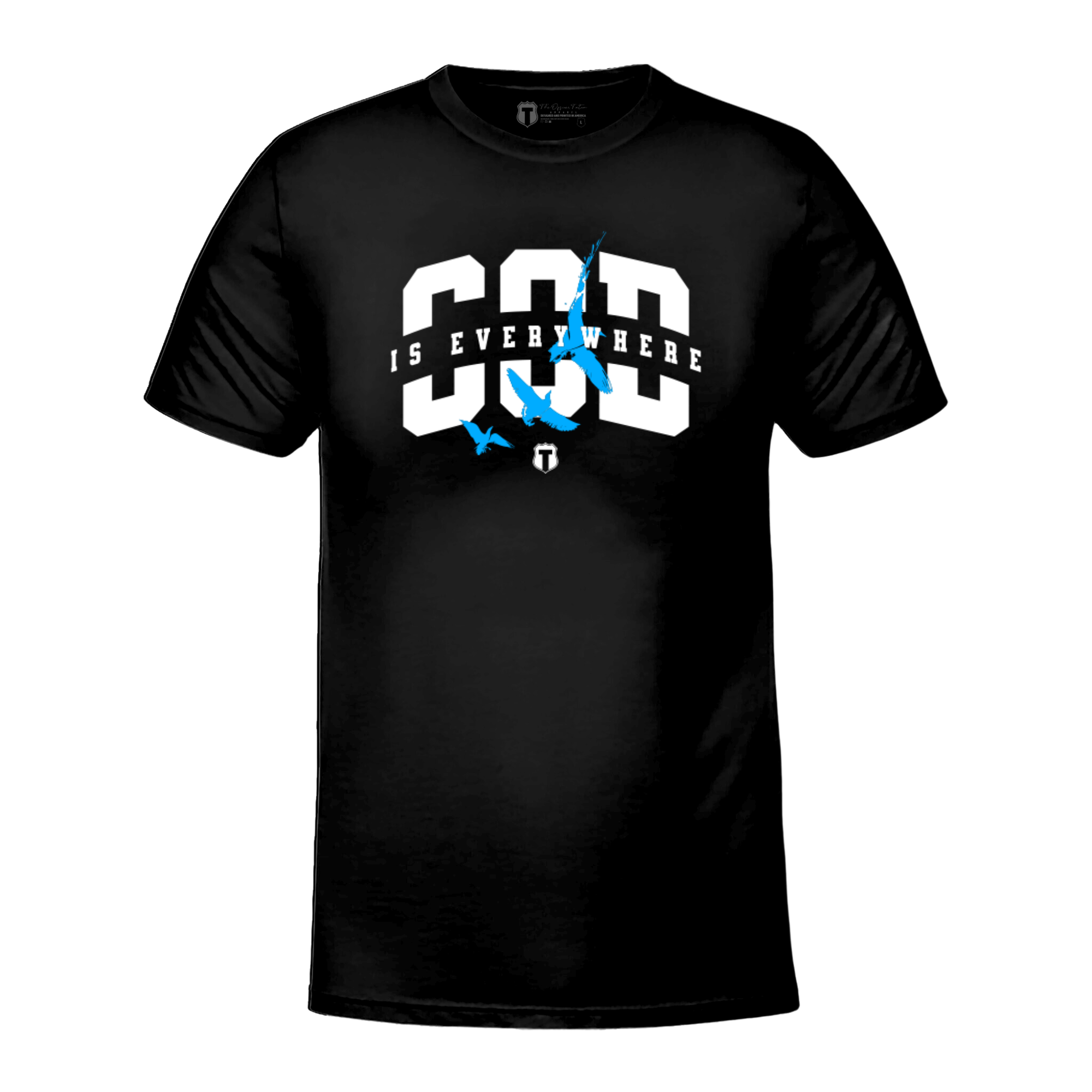 God Is Everywhere - Adult & Kids T-Shirts, Sweatshirts & Hoodies apparel design preview 1