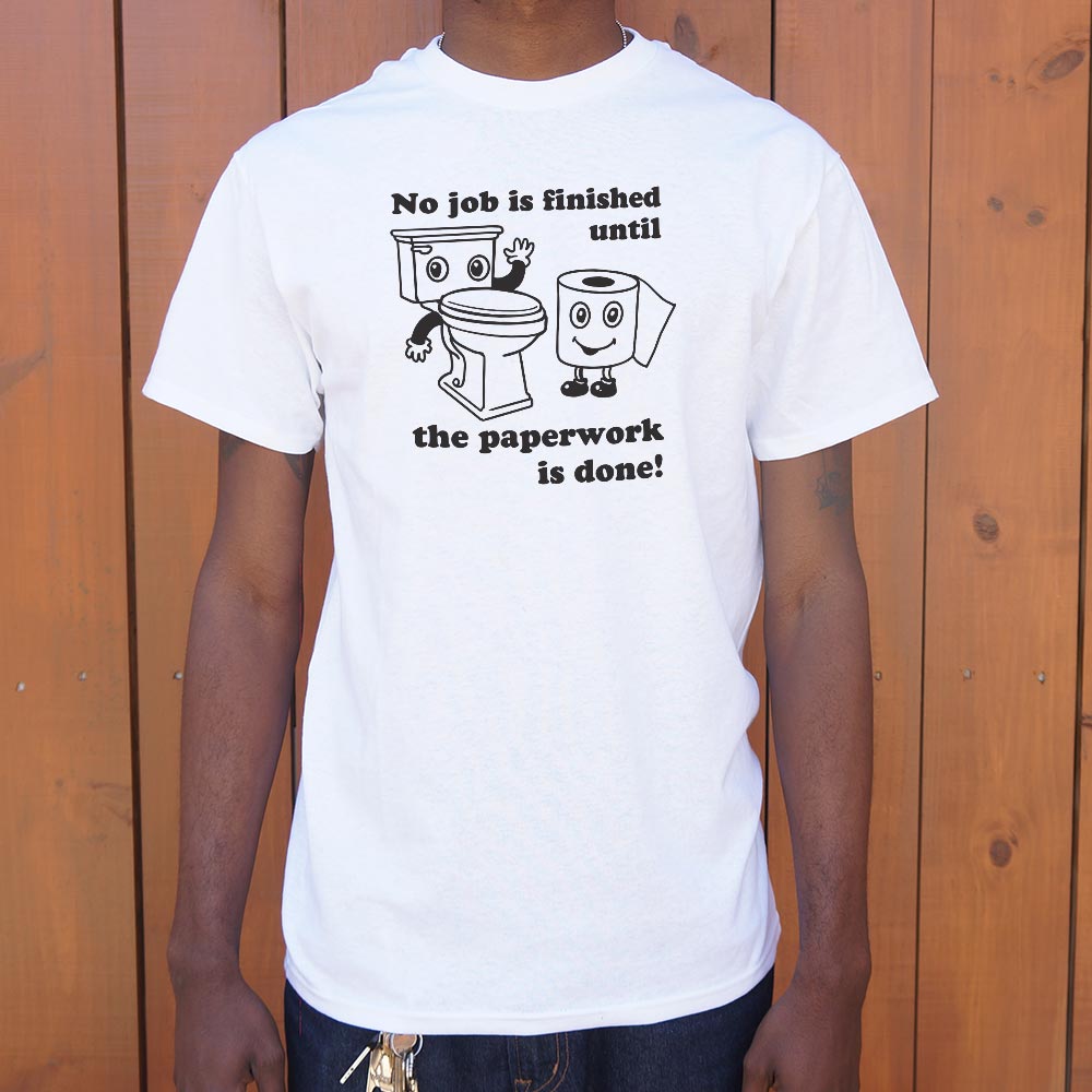 Toilet Paperwork - Adult & Kids T-Shirts, Sweatshirts & Hoodies apparel design preview 1