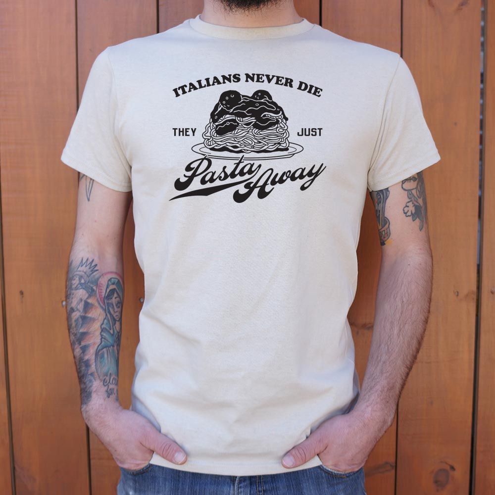 Pasta Away - Adult & Kids T-Shirts, Sweatshirts & Hoodies apparel design preview 1