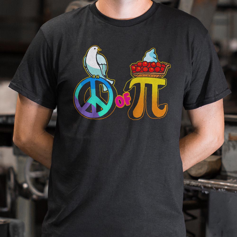 Peace of Pi Full Color - Adult & Kids T-Shirts, Sweatshirts & Hoodies apparel design preview 1