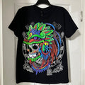 Penacho Quetzacoalt Y Black Cotton - Adult & Kids T-Shirts, Sweatshirts & Hoodies apparel design preview 1