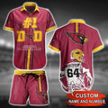 Perrsonalized Arizona Cardinals #1 Defense Bold - Adult & Kids T-Shirts, Sweatshirts & Hoodies apparel design preview 1