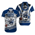 Personalized Indianapolis Colts Tropical Gridiron - Adult & Kids T-Shirts, Sweatshirts & Hoodies apparel design preview 1