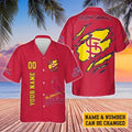 Personalized St. Louis Cardinals Claw Sunset Hawaiian - Adult & Kids T-Shirts, Sweatshirts & Hoodies apparel design preview 1