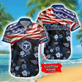 Personalized Tennessee Titans Patriotic Blossom - Adult & Kids T-Shirts, Sweatshirts & Hoodies apparel design preview 1