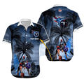 Personalized Tennessee Titans Tiki Warrior Hawaiian - Adult & Kids T-Shirts, Sweatshirts & Hoodies apparel design preview 1