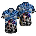 Personalized Tennessee Titans Warrior Sunrise - Adult & Kids T-Shirts, Sweatshirts & Hoodies apparel design preview 1