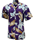 Paradise Found Calla Lily Purple Hawaiian (Magnum PI) - Adult & Kids T-Shirts, Sweatshirts & Hoodies apparel design preview 1