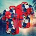 Philadelphia Phillies Bold Floral and Stripes - Adult & Kids T-Shirts, Sweatshirts & Hoodies apparel design preview 1