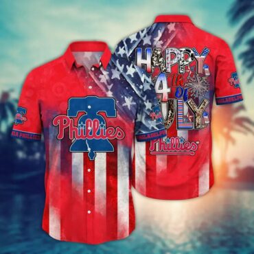 Philadelphia Phillies Fourth of July Celebration - Adult & Kids T-Shirts, Sweatshirts & Hoodies apparel design preview 1