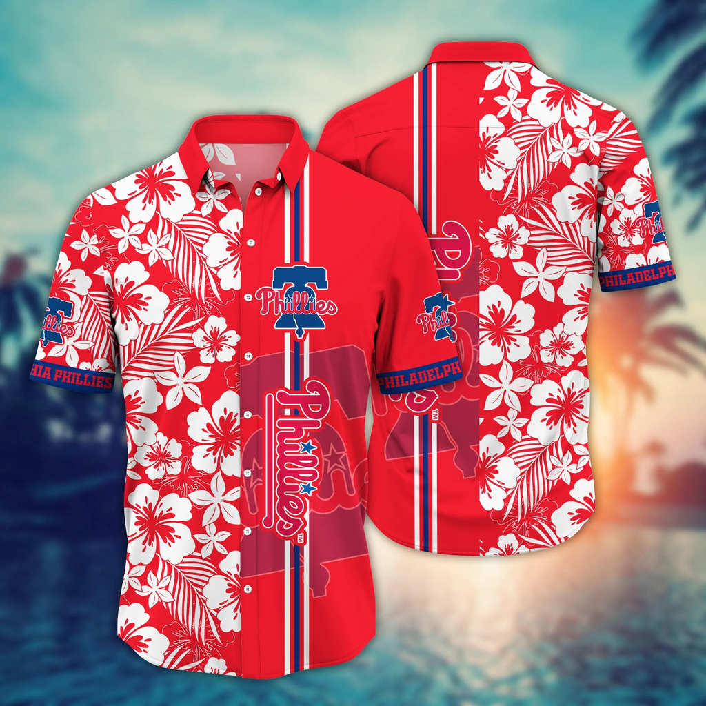 Philadelphia Phillies MLB Hawaiian Watermelonstime - Adult & Kids T-Shirts, Sweatshirts & Hoodies apparel design preview 1