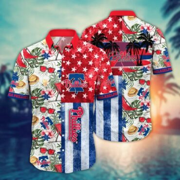 Philadelphia Phillies Stars and Stripes Celebration - Adult & Kids T-Shirts, Sweatshirts & Hoodies apparel design preview 1