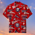 Philadelphia Phillies Vintage Pennant Hawaiian - Adult & Kids T-Shirts, Sweatshirts & Hoodies apparel design preview 1