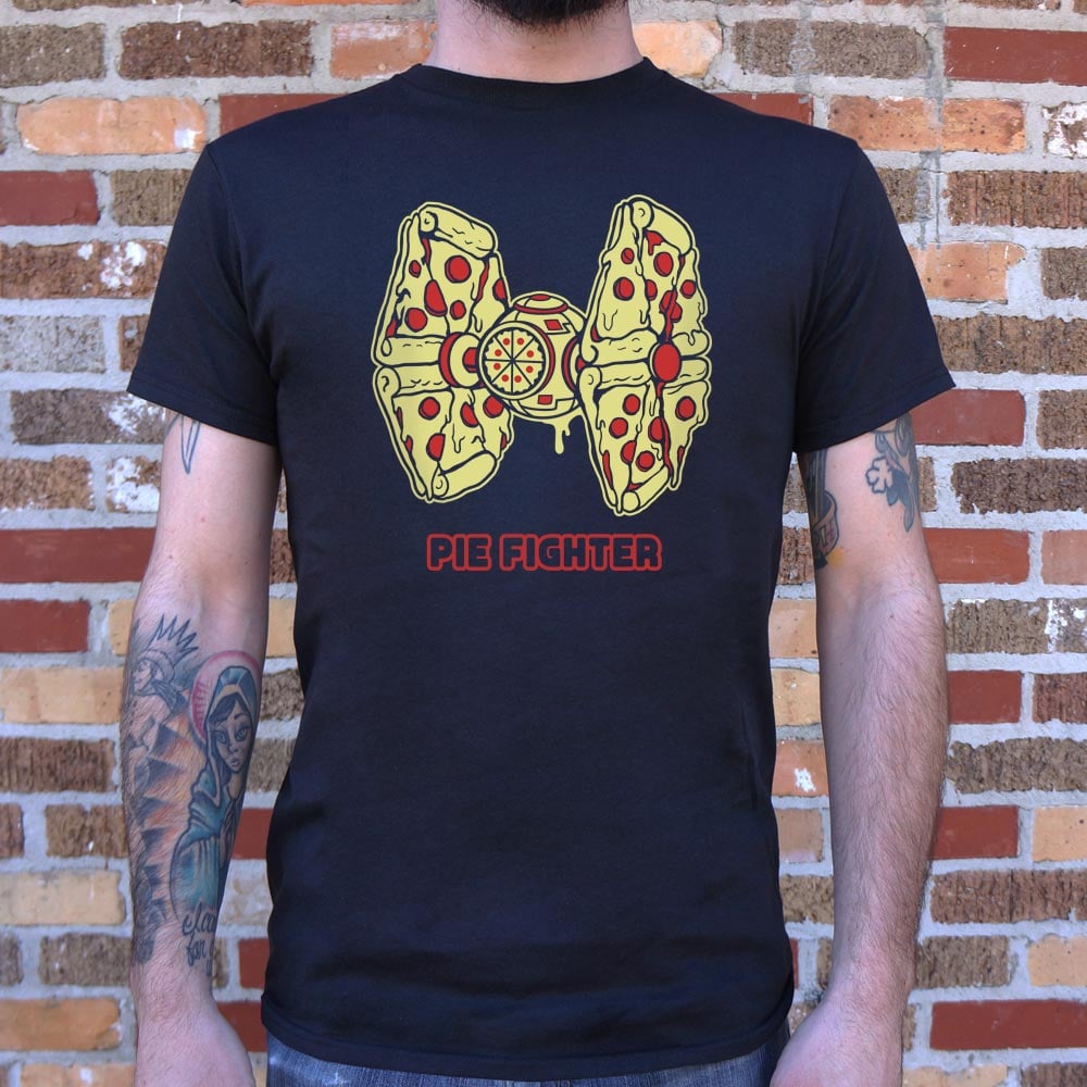 Pie Fighter - Adult & Kids T-Shirts, Sweatshirts & Hoodies apparel design preview 1