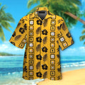 Pittsburg Steelers Short Sleeve Button Up Tropical - Adult & Kids T-Shirts, Sweatshirts & Hoodies apparel design preview 1