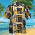 Pittsburg Steelers Short Sleeve Button Up Tropical - Adult & Kids T-Shirts, Sweatshirts & Hoodies apparel design preview 1