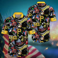 Pittsburgh Pirates Carnival Fun Hawaiian - Adult & Kids T-Shirts, Sweatshirts & Hoodies apparel design preview 1