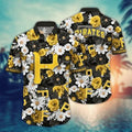 Pittsburgh Pirates Daisy Delight Hawaiian - Adult & Kids T-Shirts, Sweatshirts & Hoodies apparel design preview 1