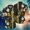 Pittsburgh Pirates Daisy Stripe Hawaiian - Adult & Kids T-Shirts, Sweatshirts & Hoodies apparel design preview 1
