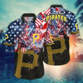 Pittsburgh Pirates Firework Celebration Hawaiian - Adult & Kids T-Shirts, Sweatshirts & Hoodies apparel design preview 1