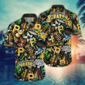 Pittsburgh Pirates Tiki Adventure Hawaiian - Adult & Kids T-Shirts, Sweatshirts & Hoodies apparel design preview 1