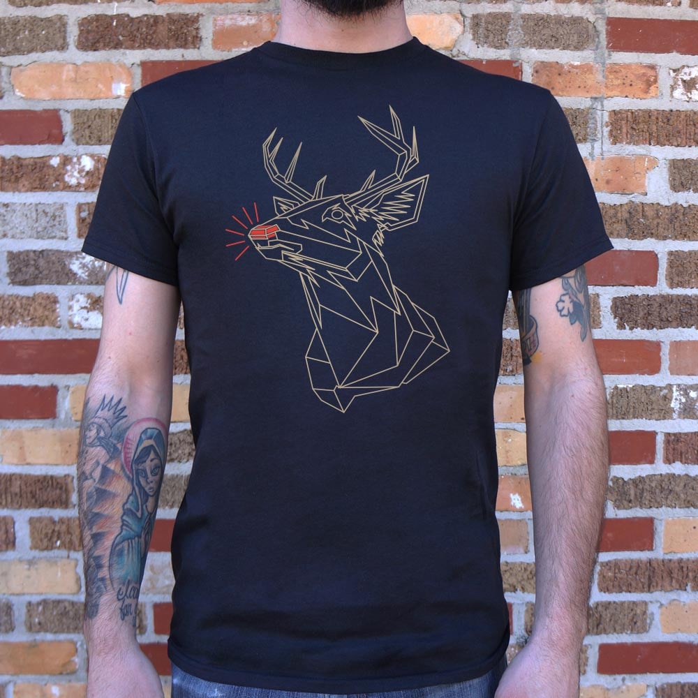 Polygon Rudolph - Adult & Kids T-Shirts, Sweatshirts & Hoodies apparel design preview 1