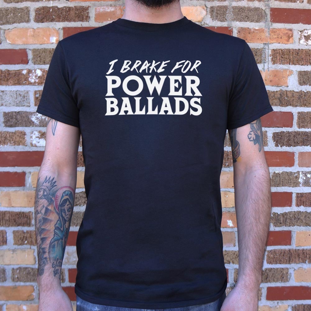 Power Ballads - Adult & Kids T-Shirts, Sweatshirts & Hoodies apparel design preview 1