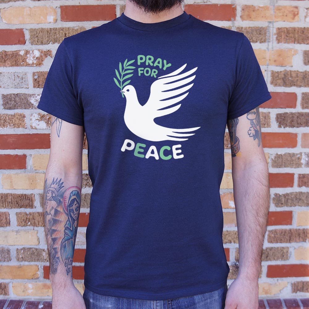Pray For Peace - Adult & Kids T-Shirts, Sweatshirts & Hoodies apparel design preview 1