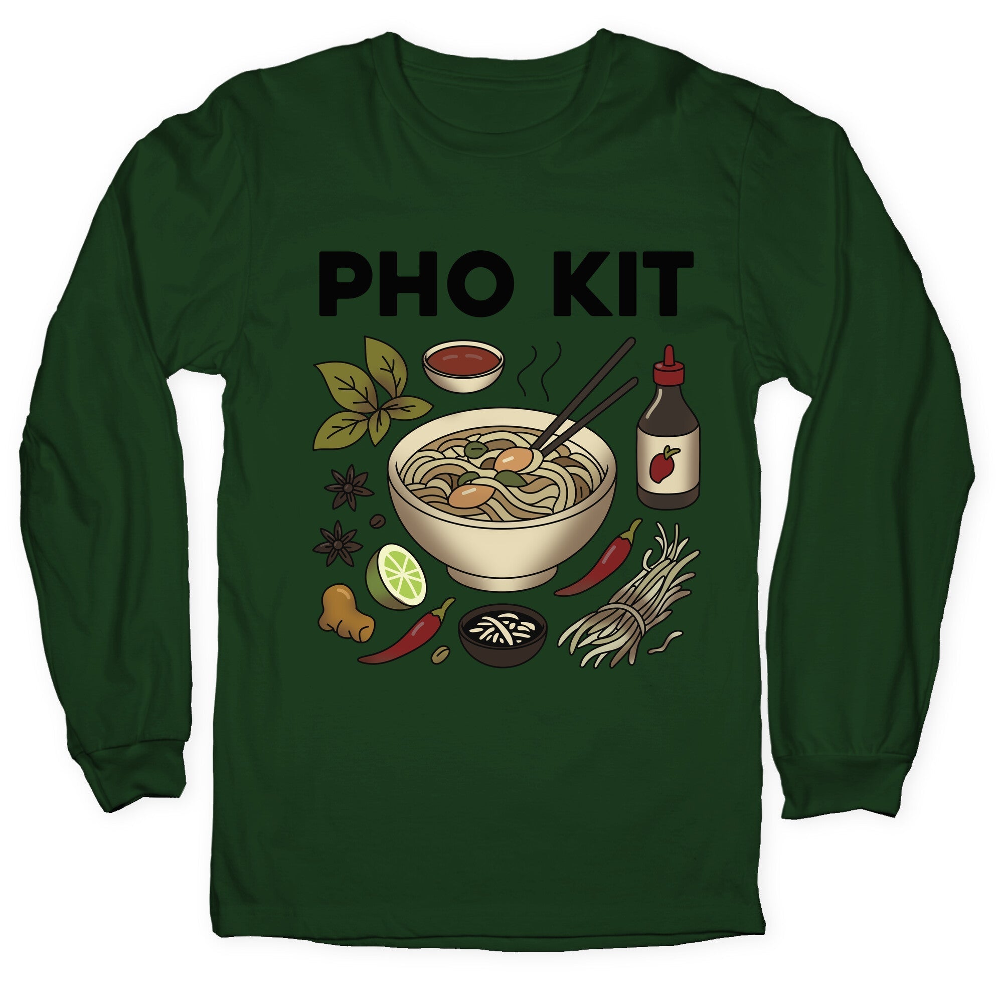Pho Kit - Adult & Kids T-Shirts, Sweatshirts & Hoodies apparel design preview 1