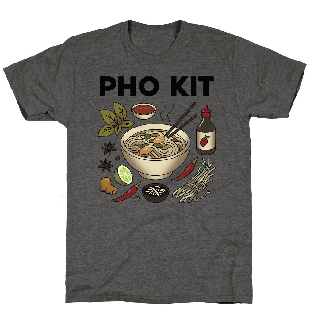 Pho Kit Unisex Triblend - Adult & Kids T-Shirts, Sweatshirts & Hoodies apparel design preview 1