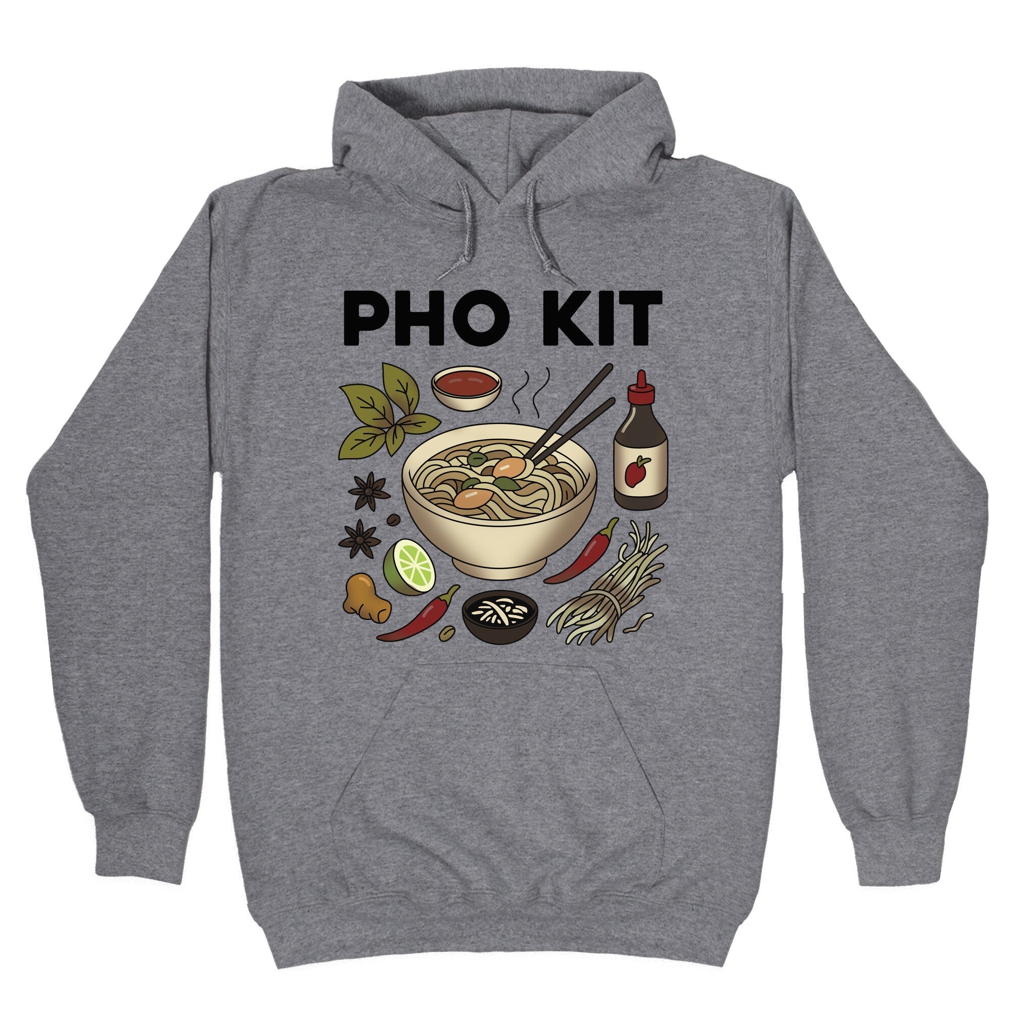 Pho Kit - Adult & Kids T-Shirts, Sweatshirts & Hoodies apparel design preview 1
