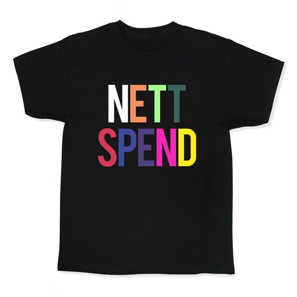 Nett Spend Rainbow - Adult & Kids T-Shirts, Sweatshirts & Hoodies apparel design preview 1