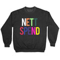 Nett Spend Rainbow Crewneck - Adult & Kids T-Shirts, Sweatshirts & Hoodies apparel design preview 1