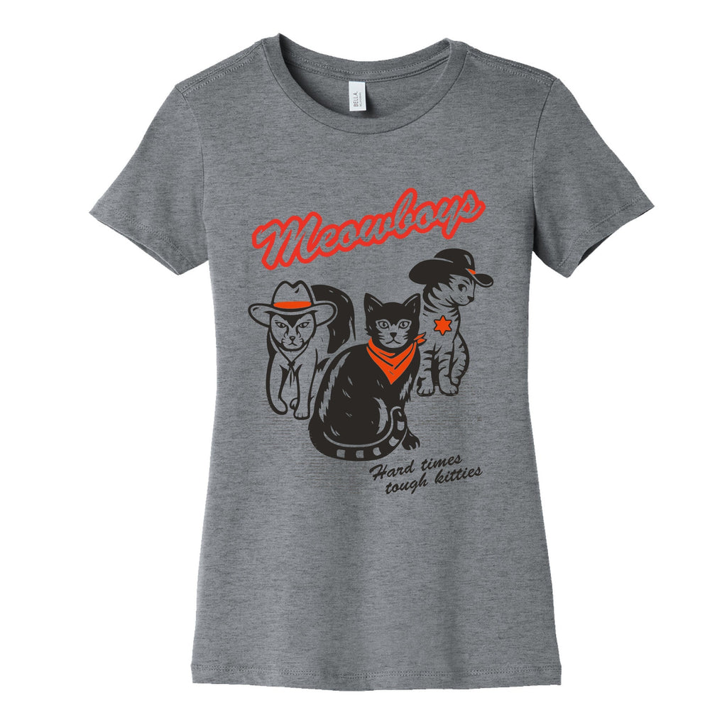 Meowboys Womens Cotton - Adult & Kids T-Shirts, Sweatshirts & Hoodies apparel design preview 1