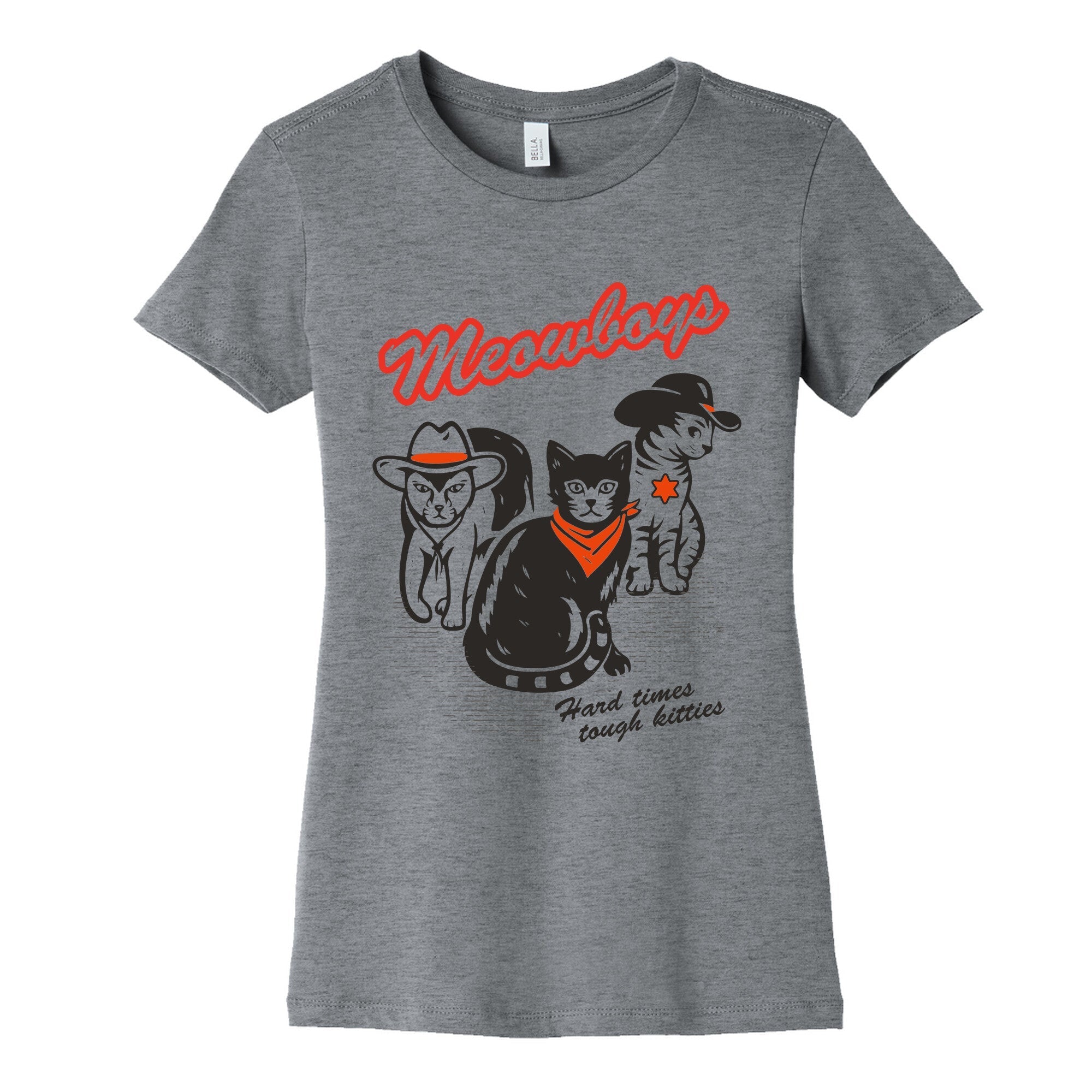 Meowboys Womens Cotton - Adult & Kids T-Shirts, Sweatshirts & Hoodies apparel design preview 1