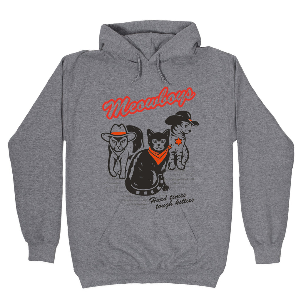 Meowboys - Adult & Kids T-Shirts, Sweatshirts & Hoodies apparel design preview 1