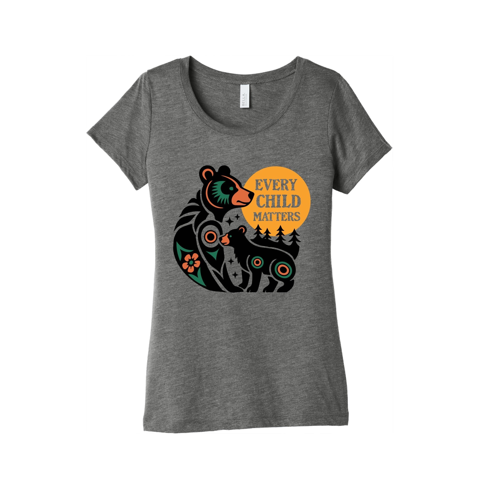 Every Child Matters Awareness Womens Triblend - Adult & Kids T-Shirts, Sweatshirts & Hoodies apparel design preview 1