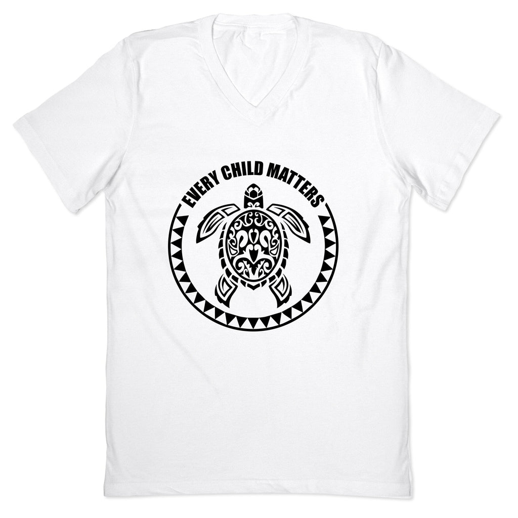 Every Child Matters V-Neck - Adult & Kids T-Shirts, Sweatshirts & Hoodies apparel design preview 1